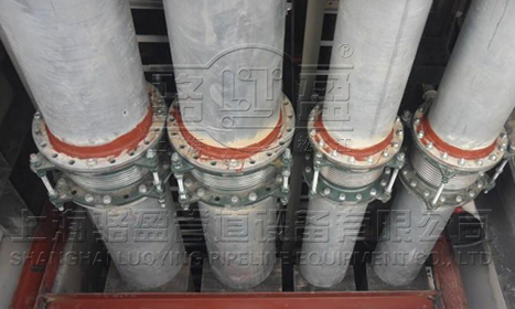 波紋<a href=http://www.zuezu.cn target=_blank class=infotextkey>補償器</a>安裝現(xiàn)場圖